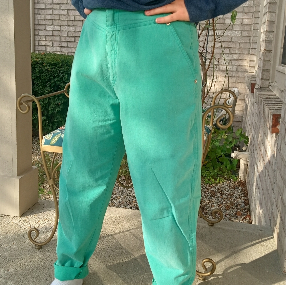 Vintage Justin Allen v yoke mint aqua pants vintage 11/12
